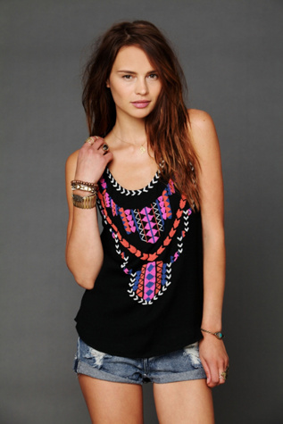 Mara Hoffman  Beaded Tank
