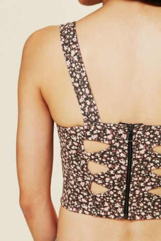 Ditsy Floral Corset