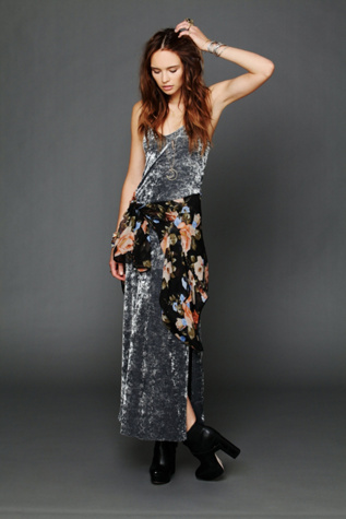 Velvet Gown Slip