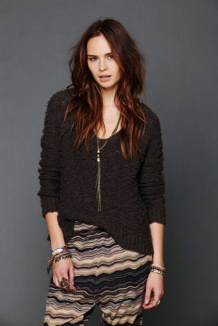 Shaggy Knit Pullover