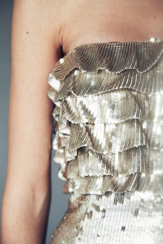 Ruffled Verse Party Dress