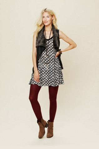 Mollys Dot Swing Dress