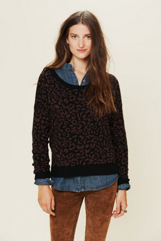 Cool Cat Leopard Pullover