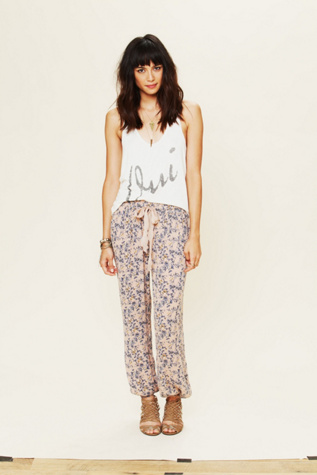 Printed Gauze Lounge Pant