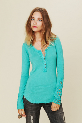 Crochet Cuff Henley