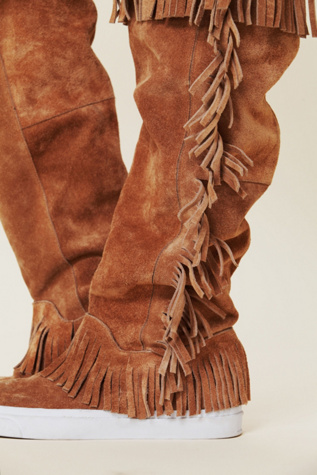 Tan Suede
