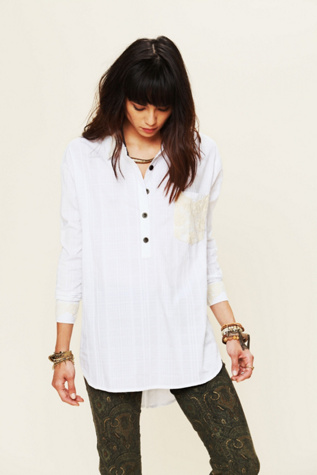 White Buttonfront Shirt