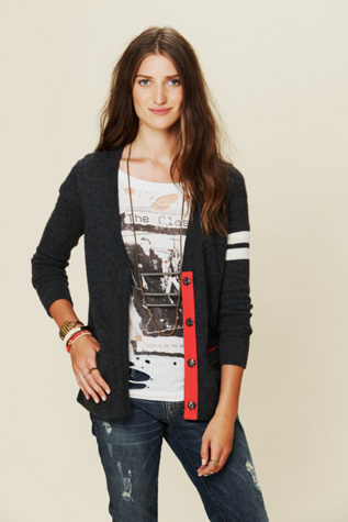 Free People Collegiate Cardigan