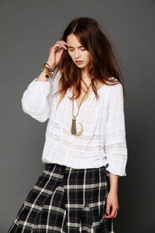 Meadow Bubble Sleeve Top