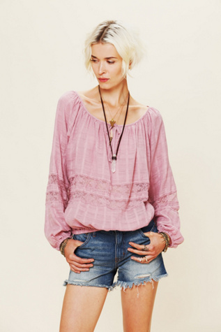 Meadow Bubble Sleeve Top