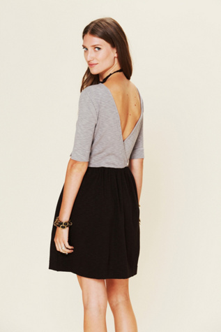 V-Back Dress