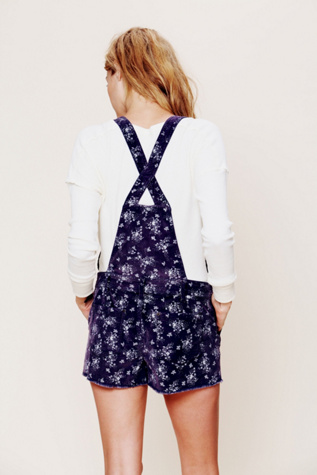 Printed Cord Romper