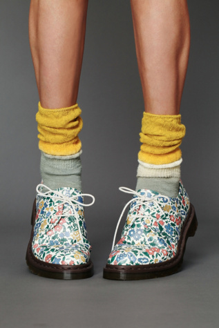Dip Dye Slouch Sock