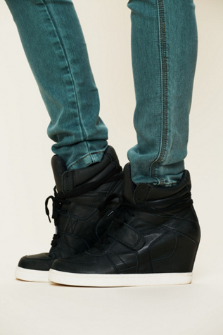 Cool Nappa Wedge Sneaker