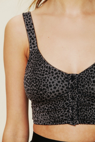 Leopard Printed Crop Bra