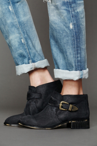 Distressed Collins Boot