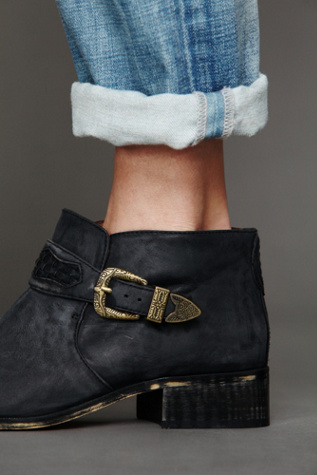 Distressed Collins Boot