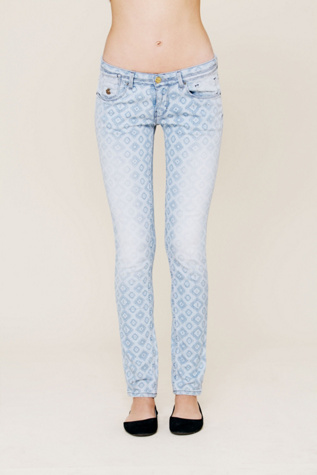 Geo Print Skinny Jean
