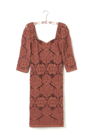 3/4 Seamless Medallion Bodycon Dress in intimates-slips-and-bloomers-slips