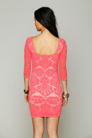 Coral over Ivory