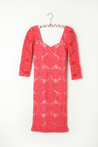 3/4 Seamless Medallion Bodycon Dress in intimates-slips-and-bloomers-slips
