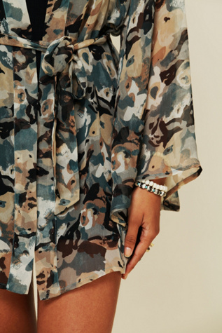 Opal Short Night Robe
