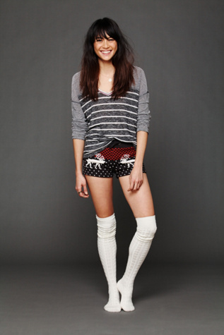 Fleece Printed Shorts
