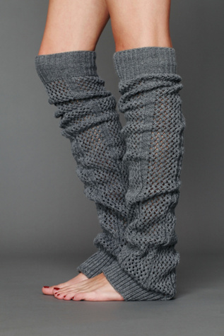 Thigh High Crochet Legwarmer