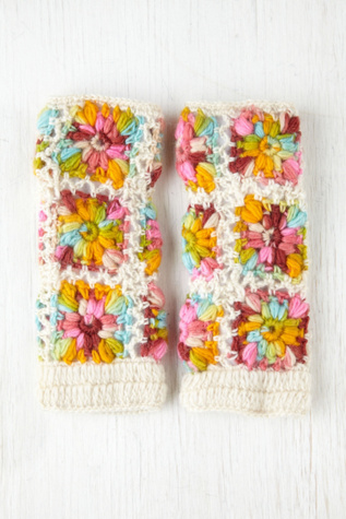 Crochet Fleece Armwarmer