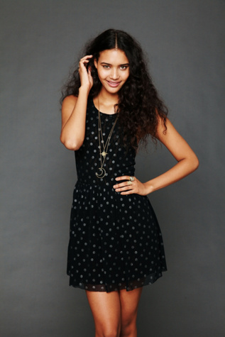 Reversible Dot Dress