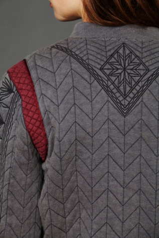 FP New Romantics Quilted Baseball Jacket