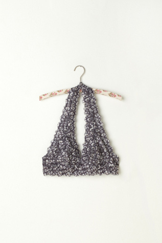 Leopard Printed Galloon Halter in intimates-all-intimates