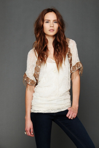 Entwined Embroidery Top