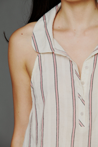 Printed Voile Swing Top