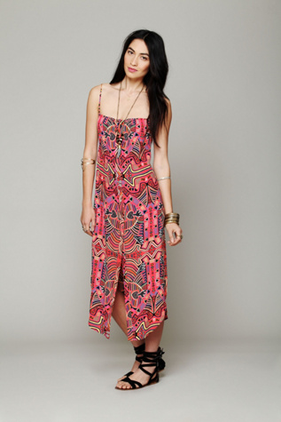 Mara Hoffman Mola Buttondown Tank Dress in sundresses