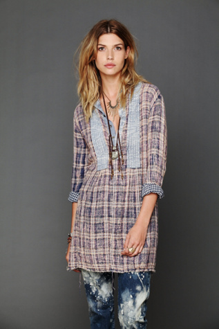 Freeport Plaid Shirtdress