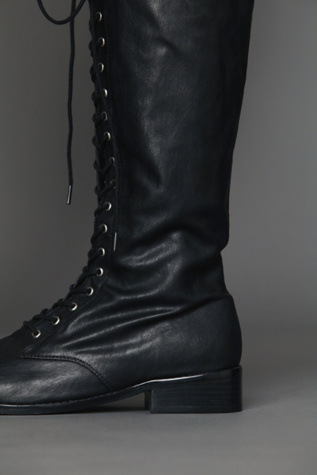 Black with Black Laces