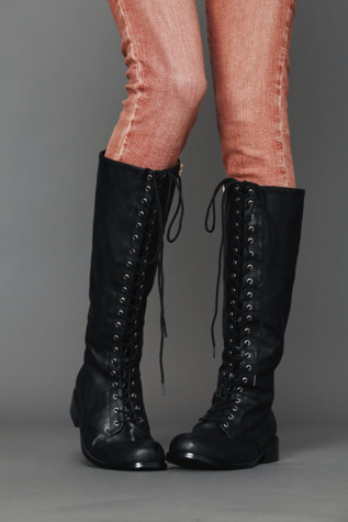 Black with Black Laces
