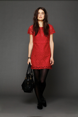 Straight Laced Shift Dress