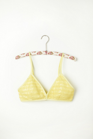 Solid Sequin Mesh Bra in intimates-bras