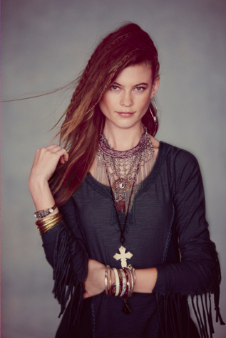 Free People Along the Fringe Top in knit-tops
