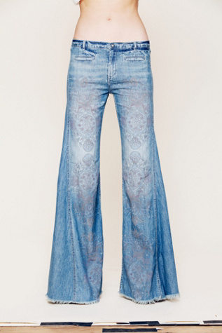 Printed Extreme Vintage Flare