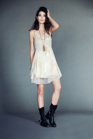 Dark Beauty Lurex Dress