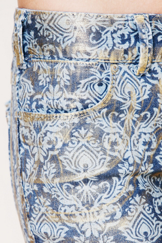 Tapestry Foil Print Skinny