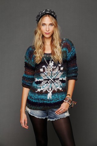 Queen of Snowflakes Pullover