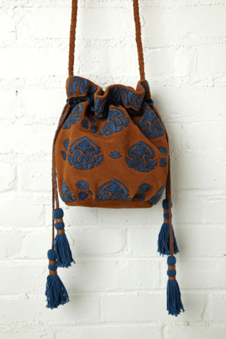 Aries Embroidered Crossbody