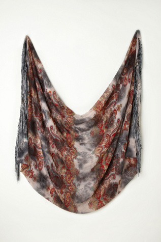 Paisley Tie Dyed Scarf