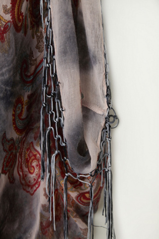 Paisley Tie Dyed Scarf