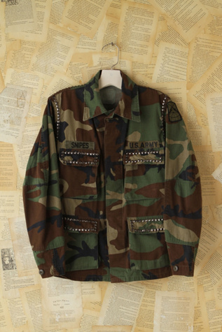 Free People Vintage Studded Camo Jacket in vintage-jackets