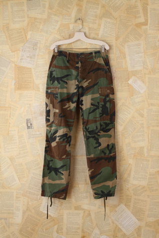 Free People Vintage Camo Pants in vintage-skirts